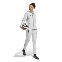 adidas Tiro Travel Full-Zip Women's Jogging Suit Grey