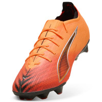 PUMA Ultra 6 Ultimate Carbon Grass Football Boots (FG) Women Orange Black Silver