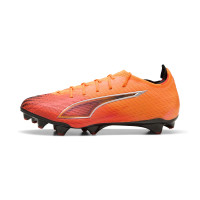 PUMA Ultra 6 Ultimate Carbon Grass Football Boots (FG) Women Orange Black Silver