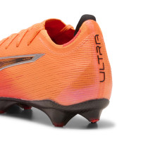 PUMA Ultra 6 Ultimate Carbon Grass Football Boots (FG) Women Orange Black Silver