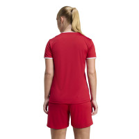 adidas Entrada 26 Voetbalshirt Dames Rood Wit