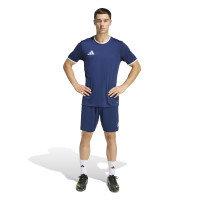 adidas Entrada 26 Football Shirt Dark Blue White