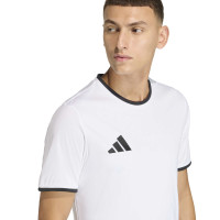 adidas Entrada 26 Voetbaltenue Wit Zwart