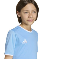 adidas Entrada 26 Voetbaltenue Kids Lichtblauw Zwart