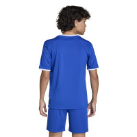 adidas Entrada 26 Voetbalshirt Kids Blauw Wit