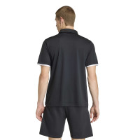 adidas Entrada 26 Polo Training Set Black White