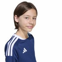 adidas Tiro 26 Competition Voetbalshirt Kids Donkerblauw Wit