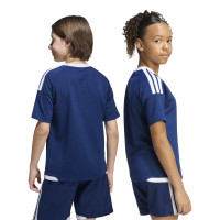 adidas Tiro 26 Competition Voetbalshirt Kids Donkerblauw Wit