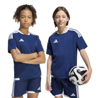 adidas Tiro 26 Competition Voetbalshirt Kids Donkerblauw Wit