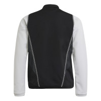 adidas Tiro 23 Competition Trainingsjack Kids Zwart Grijs Geel