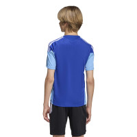 adidas Tiro 26 Competition Trainingsshirt Kids Blauw Wit