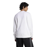adidas Real Madrid Lifestyler Crew Sweater Wit Paars