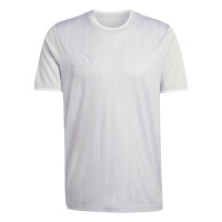 adidas Entrada 26 GFX Football Shirt Grey White