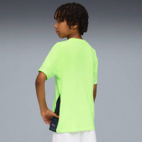 PUMA Manchester City Training Set 2025-2026 Kids Light Green Dark Blue