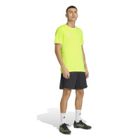 adidas Entrada 26 Football Shirt Bright Yellow White