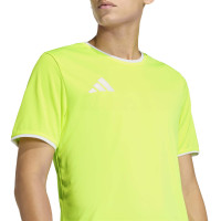 adidas Entrada 26 Football Shirt Bright Yellow White