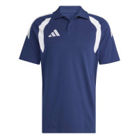 adidas Tiro 26 League Polo Donkerblauw Wit