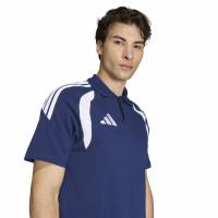 adidas Tiro 26 League Polo Donkerblauw Wit