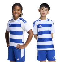 adidas Hooped 26 Voetbalshirt Kids Wit Blauw