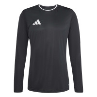 adidas Entrada 26 Long Sleeve Football Shirt Black White