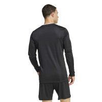 adidas Entrada 26 Long Sleeve Football Shirt Black White