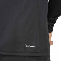 adidas Entrada 26 Long Sleeve Football Shirt Black White