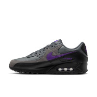 Nike Air Max 90 Sneakers Donkergrijs Paars Zwart