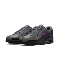 Nike Air Max 90 Sneakers Donkergrijs Paars Zwart