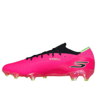 Skechers SKX_2 Elite Gras Voetbalschoenen (FG) Roze Zwart