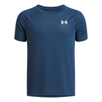 Under Armour Tech 2.0 Kids Training Shirt Dark Blue White