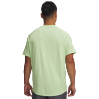 Under Armour Tech Textured Training Shirt Light Green Silver