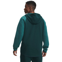 Under Armour Unstoppable Fleece Trainingspak Full-Zip Donkergroen Groen Zwart