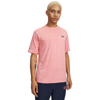 Under Armour Tech Utility Trainingsshirt Roze Zwart