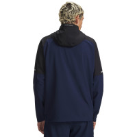 Under Armour Tech Utility Woven Jack Donkerblauw Zwart