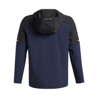 Under Armour Tech Utility Woven Jack Kids Donkerblauw Zwart Zilver