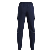 Under Armour Tech Utility Woven Cargobroek Kids Donkerblauw Zwart Zilver