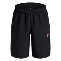 Under Armour Tech Utility Woven Trainingsbroekje Kids Zwart Roze