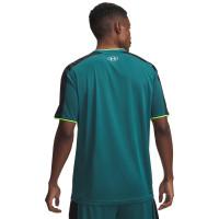 Under Armour Challenger Training Shirt Dark Green Light Green White