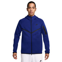 Nike Tech Fleece Sportswear Trainingspak Blauw Zwart