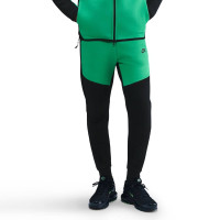 Nike Tech Fleece Sportswear Trainingspak Zwart Groen