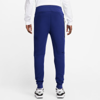 Nike Tech Fleece Sportswear Joggingbroek Blauw Zwart