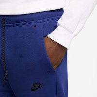 Nike Tech Fleece Sportswear Trainingspak Blauw Zwart
