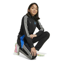 adidas Jude Bellingham Trainingspak Kids Zwart Blauw