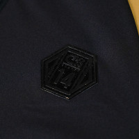 Cruyff Mellite Trainingspak 1/4-Zip Zwart Goud