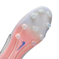 Nike Tiempo Legend 10 Elite Gras Football Boots (FG) Grey Blue Pink