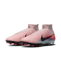 Nike Zoom Mercurial Superfly 10 Elite Gras Football Boots (FG) Pink Blue Turquoise