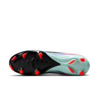 Nike Zoom Mercurial Vapor 16 Academy Gras / Kunstgras Voetbalschoenen (MG) Roze Blauw Turquoise