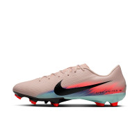 Nike Zoom Mercurial Vapor 16 Academy Gras / Kunstgras Voetbalschoenen (MG) Roze Blauw Turquoise