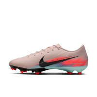 Nike Zoom Mercurial Vapor 16 Academy Gras / Kunstgras Voetbalschoenen (MG) Roze Blauw Turquoise