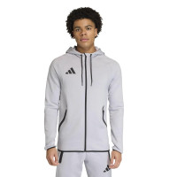adidas Tiro Travel Jogging Suit Full-Zip Grey
